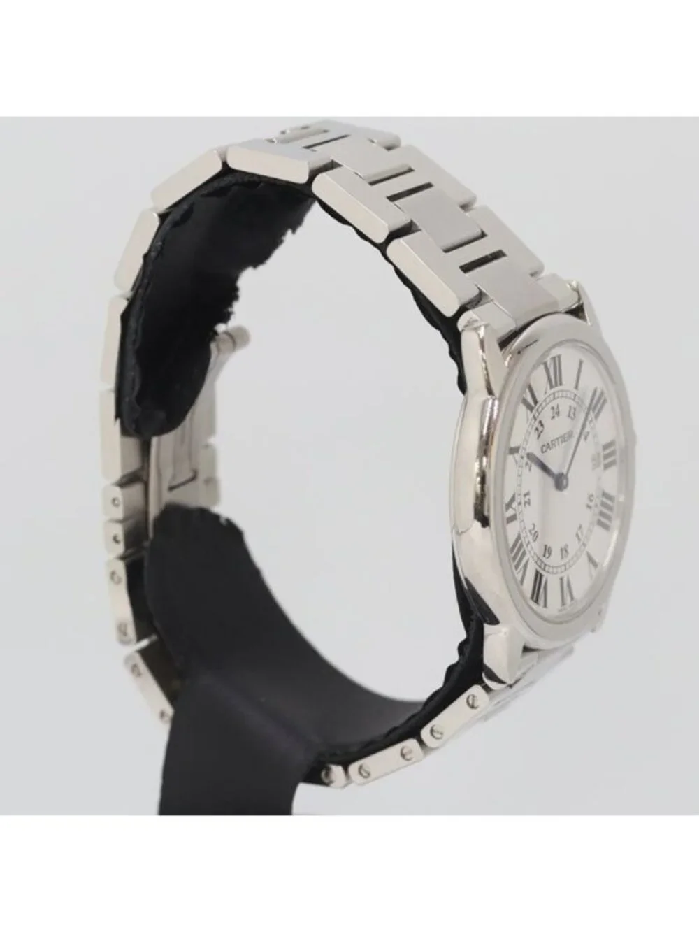 Cartier Ronde Solo Quartz Date White Dial Watch